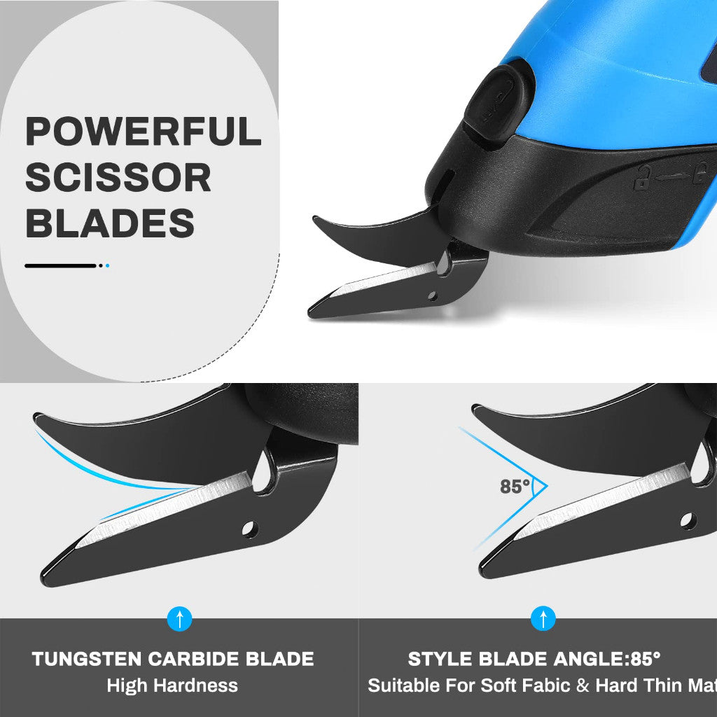 Cordless Electric Scissors Blades Portable